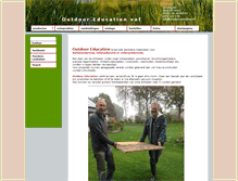 Tablet Screenshot of outdoor-education.nl